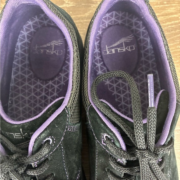 Dansko Paisley Women’s Waterproof Walking Shoes in Black Suede Size 40 - Picture 4 of 8